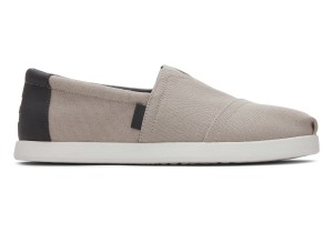 Toms Alp Fwd Canvas Synthetic Trim Grey | TAHRCN-251