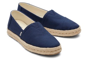 Toms Alpargata Rope 2.0 Recycled Cotton Espadrille Navy | SVEGMY-549