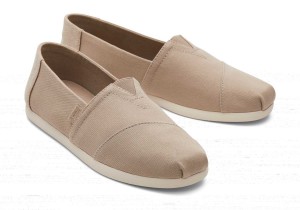 Toms Alpargata Suede Brushed Twill Grey Brown | NGSQFD-695