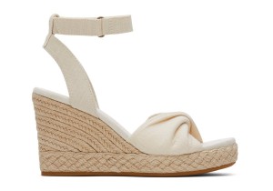 Toms Marisela Wedge Sandal Beige | ASOZYD-423