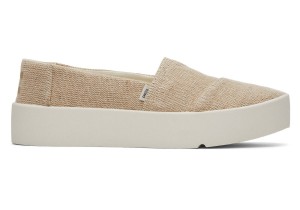 Toms Verona Slip On Sneaker Beige | WZHCRK-894