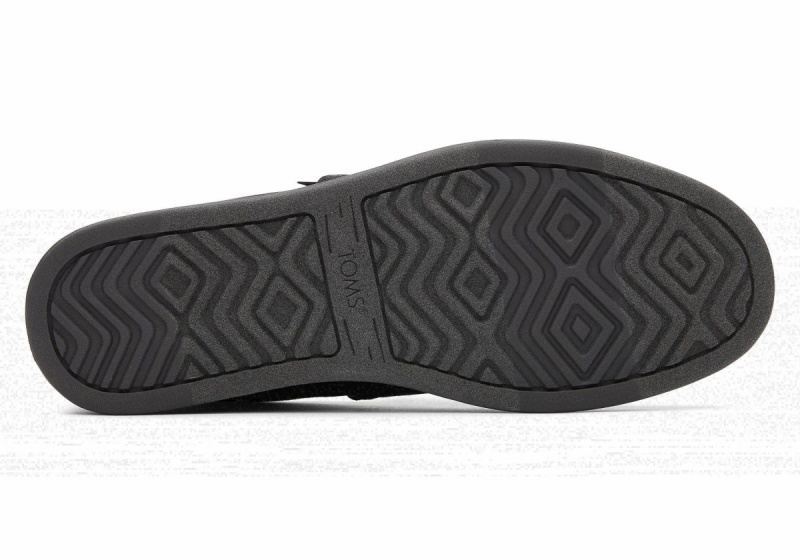 Toms Alp Fwd Canvas Synthetic Trim Black | PNZKWM-075