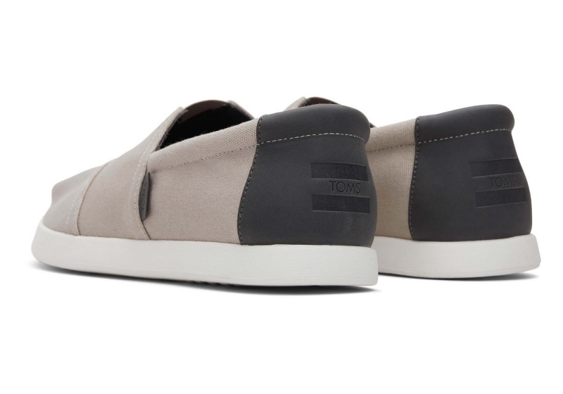 Toms Alp Fwd Canvas Synthetic Trim Grey | TAHRCN-251