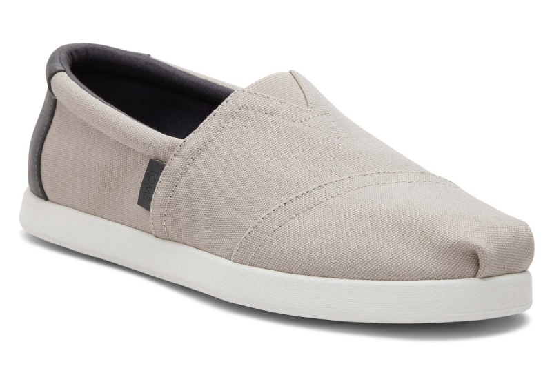 Toms Alp Fwd Canvas Synthetic Trim Grey | TAHRCN-251