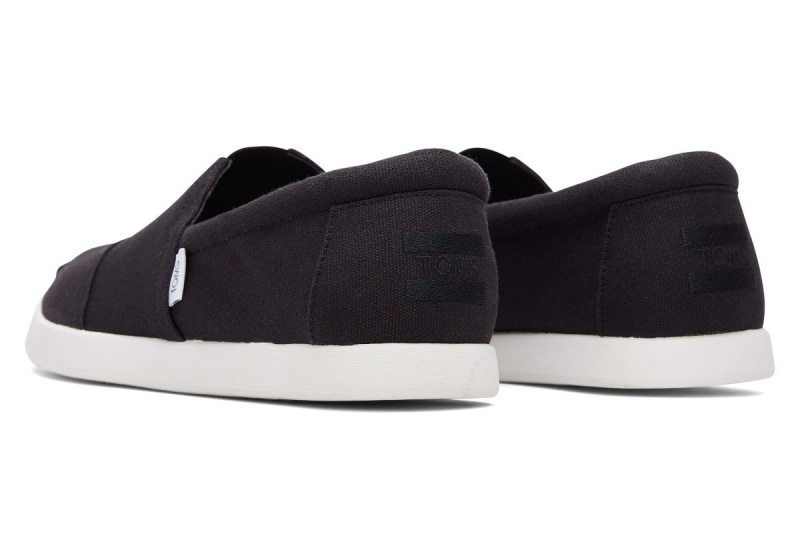 Toms Alp Fwd Recycled Cotton Canvas Black | IBWZUX-049