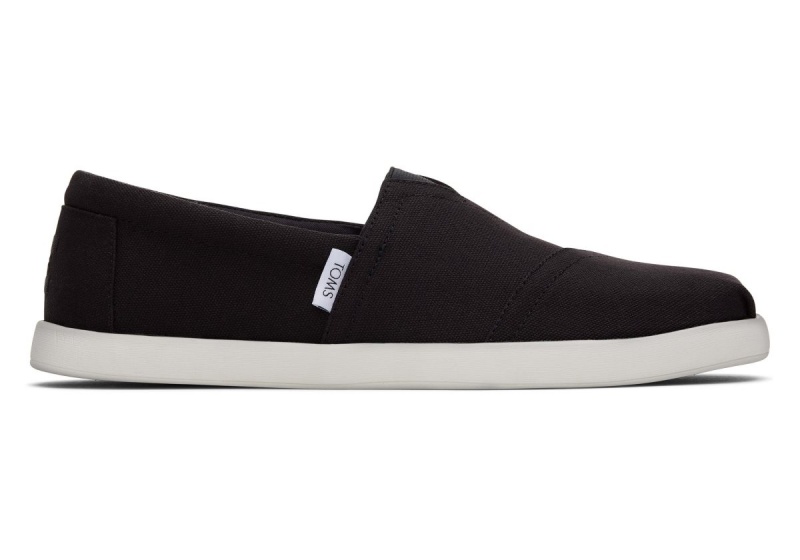 Toms Alp Fwd Recycled Cotton Canvas Black | IBWZUX-049