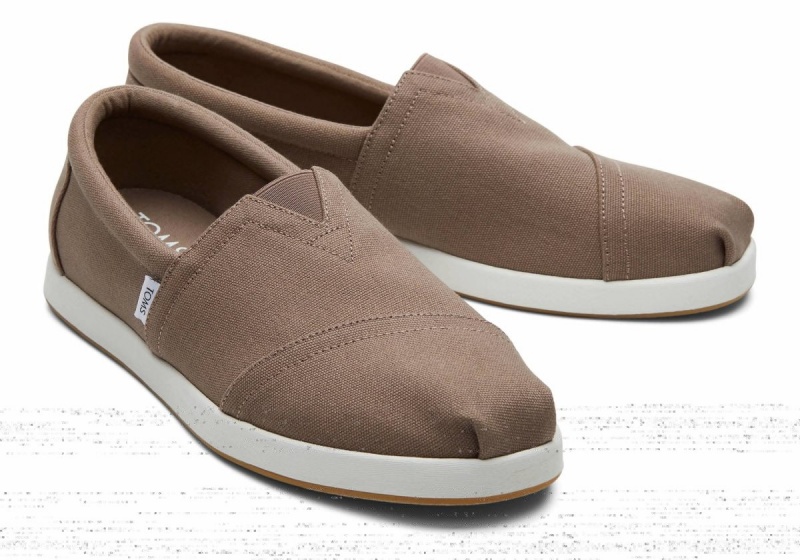 Toms Alp Fwd Recycled Cotton Canvas Grey Brown Grey | DSZLIP-965