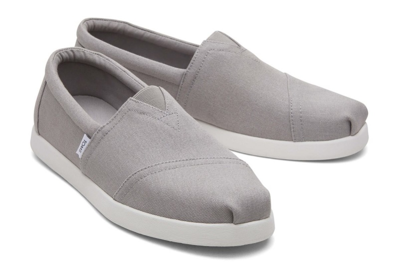 Toms Alp Fwd Recycled Cotton Canvas Grey | SWVFDL-746