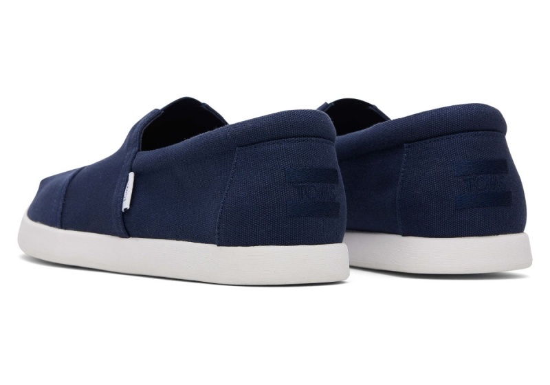 Toms Alp Fwd Recycled Cotton Canvas Navy | ZWOLVT-389