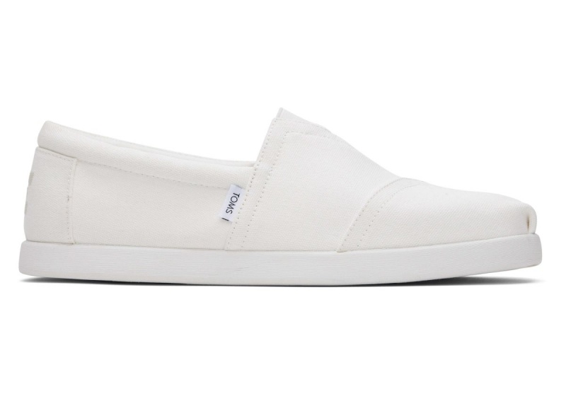 Toms Alp Fwd Recycled Cotton Canvas White | MWBQVZ-421