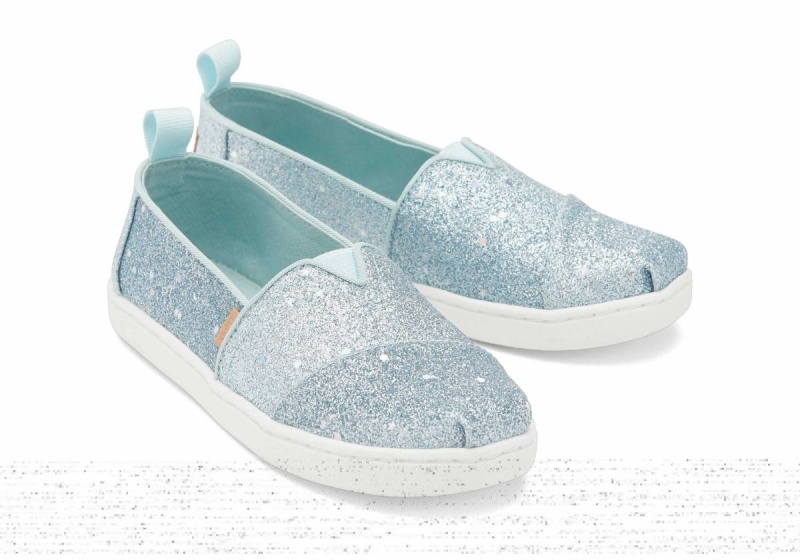 Toms Alpargata Cosmic Glitter Mint | OXAUVY-782