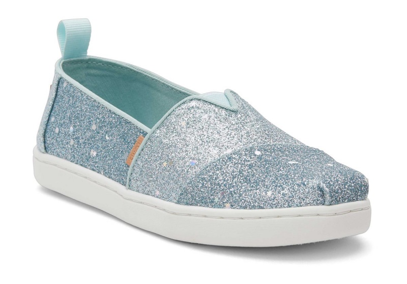 Toms Alpargata Cosmic Glitter Mint | OXAUVY-782