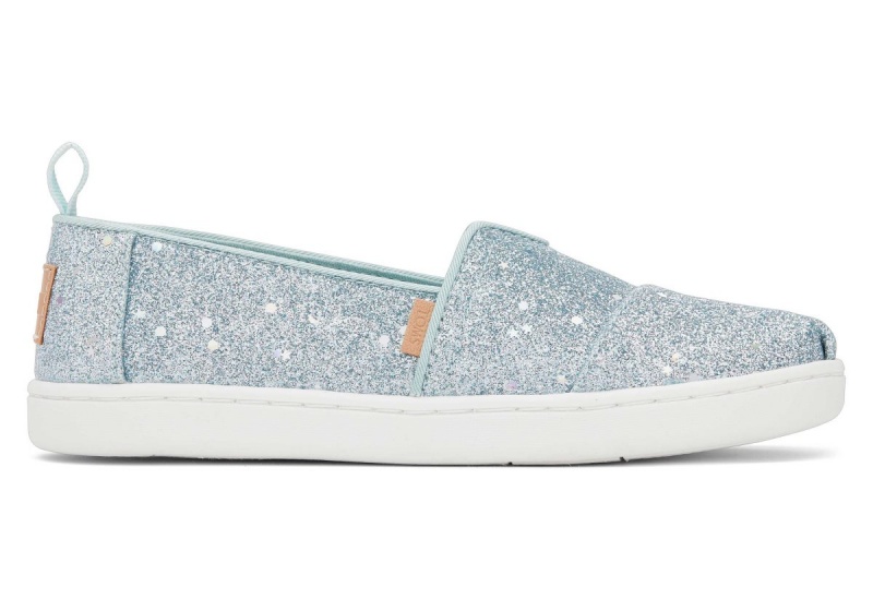 Toms Alpargata Cosmic Glitter Mint | OXAUVY-782