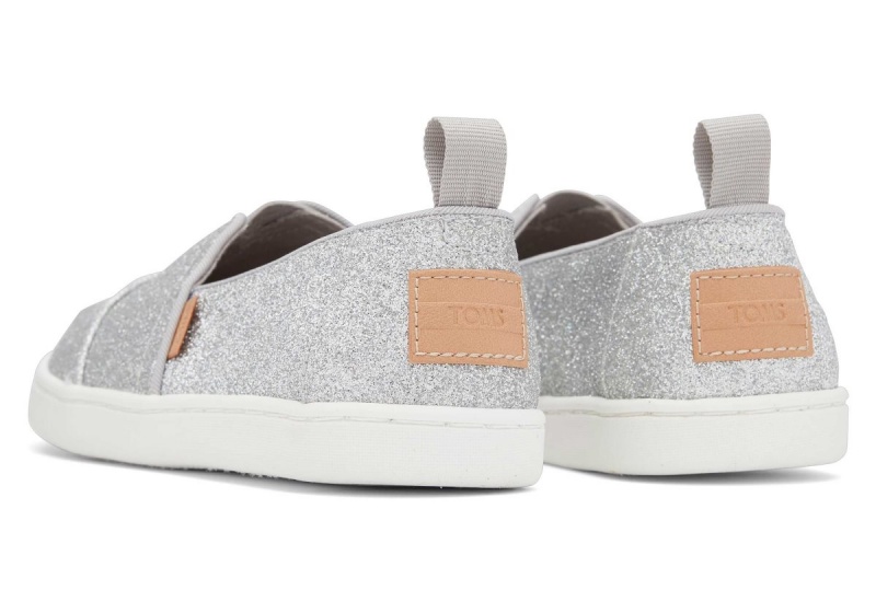 Toms Alpargata Glimmer Silver | RACIXW-465