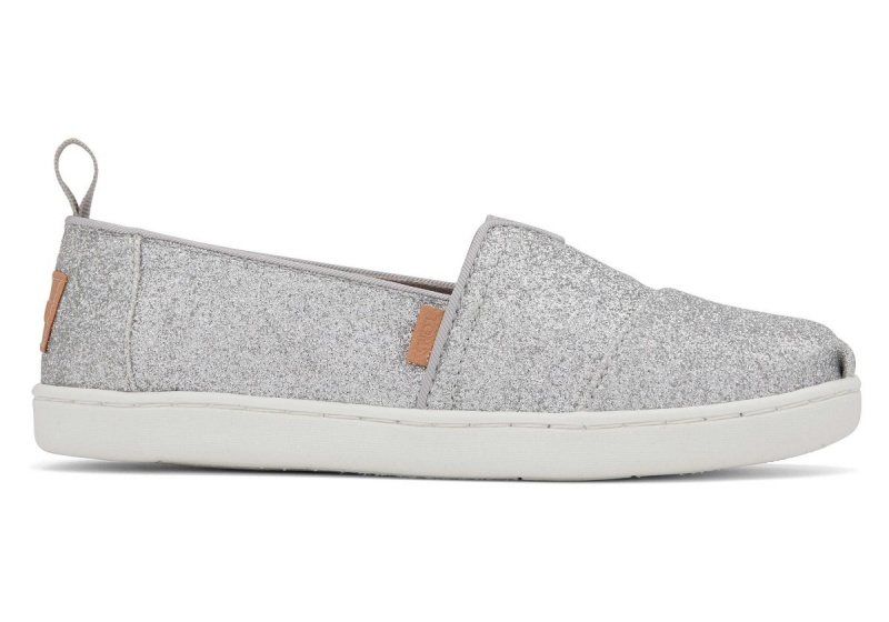 Toms Alpargata Glimmer Silver | RACIXW-465