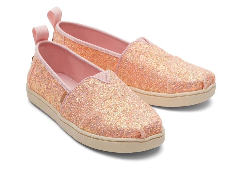 Toms Alpargata Glitter Pink | AIJOHT-816