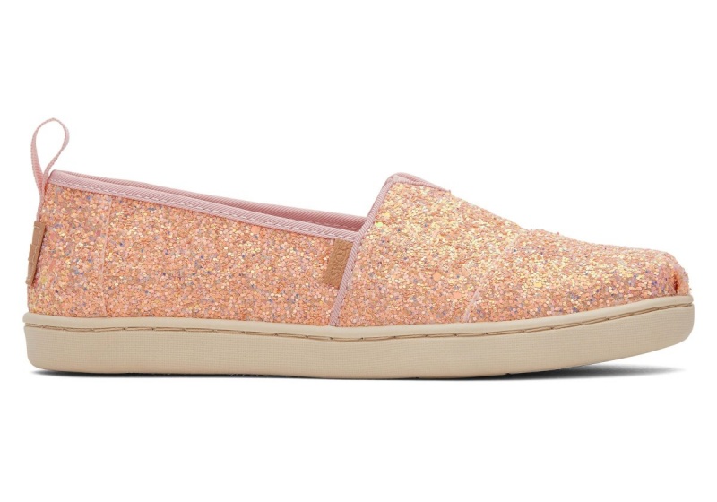 Toms Alpargata Glitter Pink | AIJOHT-816