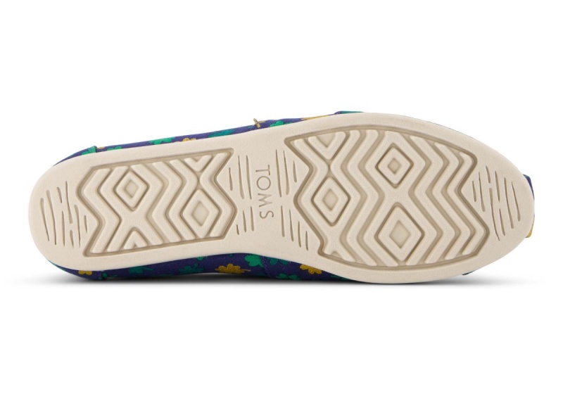 Toms Alpargata Lucky Shimmer Blue | CWAFJQ-956