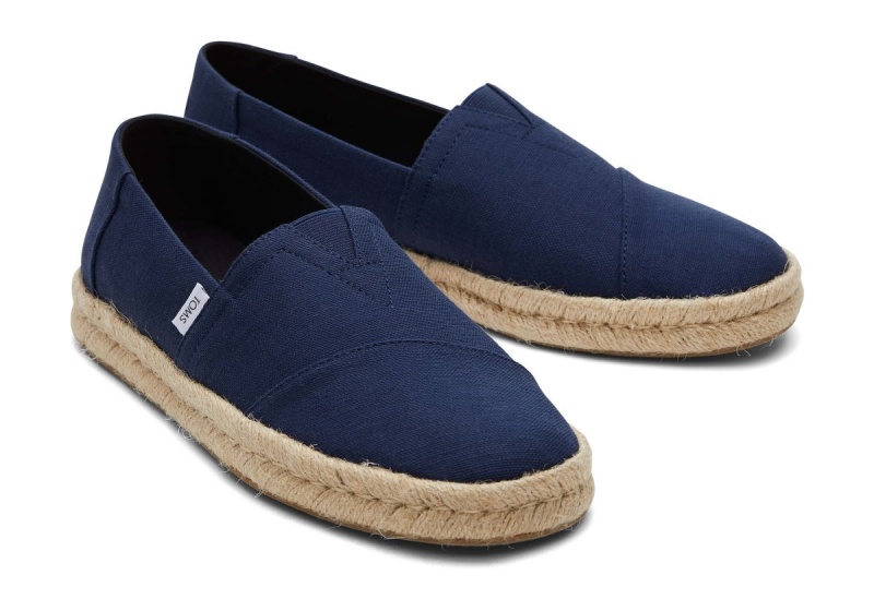 Toms Alpargata Rope 2.0 Navy | UAXRWC-065