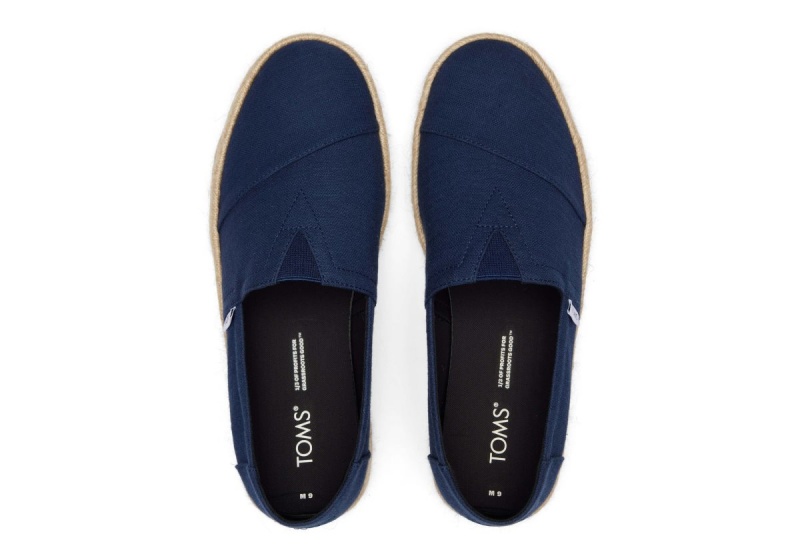 Toms Alpargata Rope 2.0 Navy | UAXRWC-065