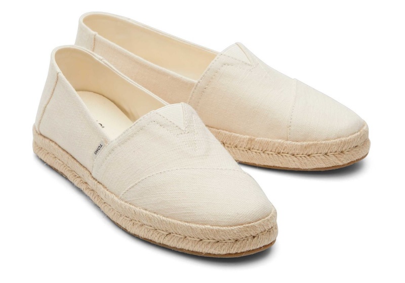 Toms Alpargata Rope 2.0 Recycled Cotton Espadrille Beige | NDJHRM-219