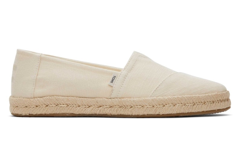 Toms Alpargata Rope 2.0 Recycled Cotton Espadrille Beige | NDJHRM-219