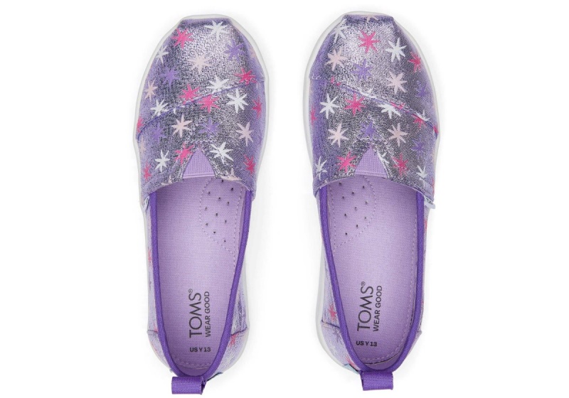 Toms Alpargata Stars Purple | WMQIZS-596