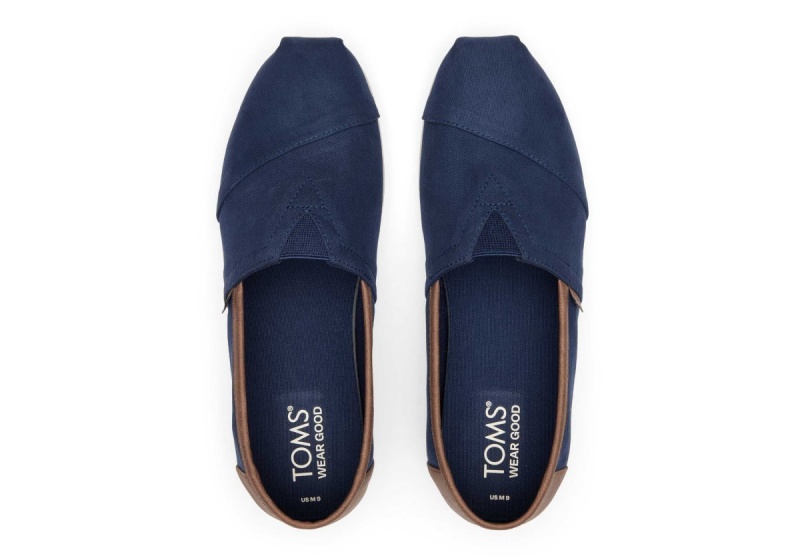 Toms Alpargata SyntheticTrim Navy | PKDQFL-739