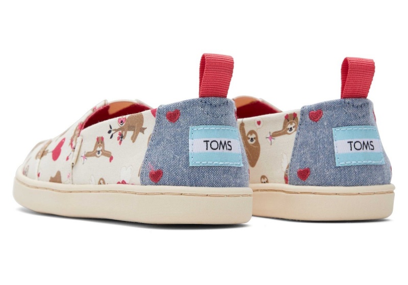 Toms Alpargata Valentines Day Beige | BTHLKU-291