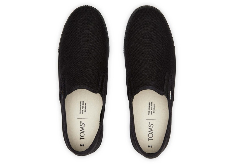 Toms Baja Slip On Black | DCAXHY-751