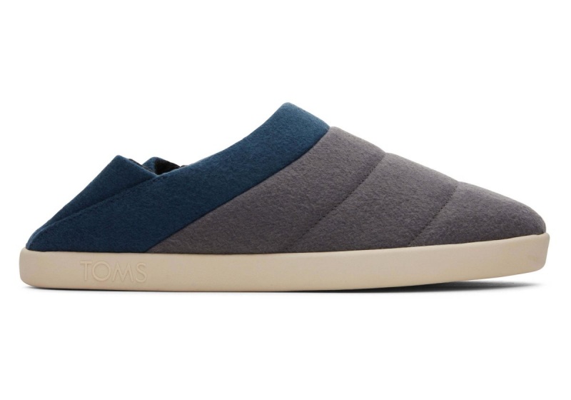 Toms Ezra Faux Fleece Convertible Slipper Multicolor | VOHRIG-679