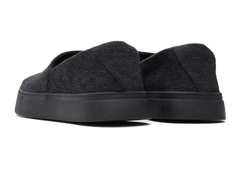 Toms Kameron Slip On Sneaker Black | UTOVQB-703