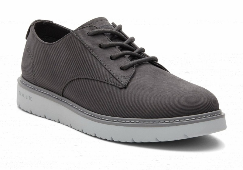 Toms Navi TRVL LITE Canvas Dress Shoe Grey | ETZFJD-608