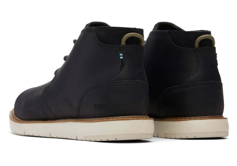 Toms Navi Water Resistant Boot Black | IGUNRB-361