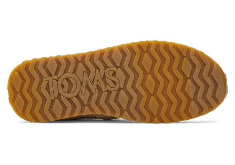 Toms Resident 2.0 Triangle Woven Sneaker Beige | TZHMPO-018