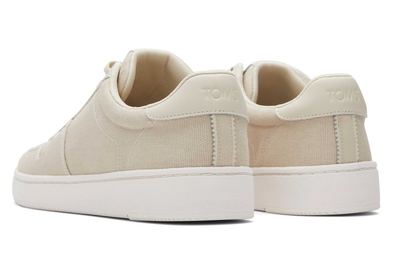 Toms TRVL LITE Court Cream Canvas Sneaker Cream | KYNUBA-361