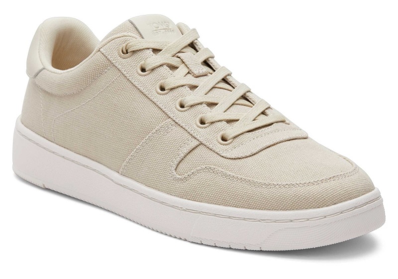 Toms TRVL LITE Court Cream Canvas Sneaker Cream | KYNUBA-361