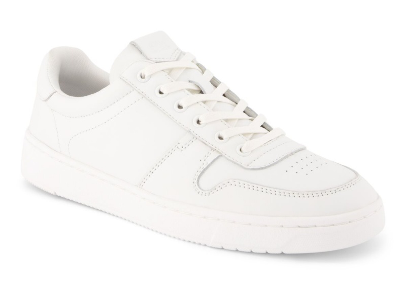 Toms TRVL LITE Court Leather Sneaker White | CFLZQV-762