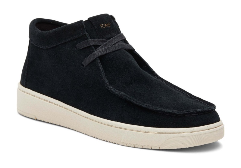 Toms TRVL LITE Moc Chukka Sneaker Boot Black | YEHBUJ-150