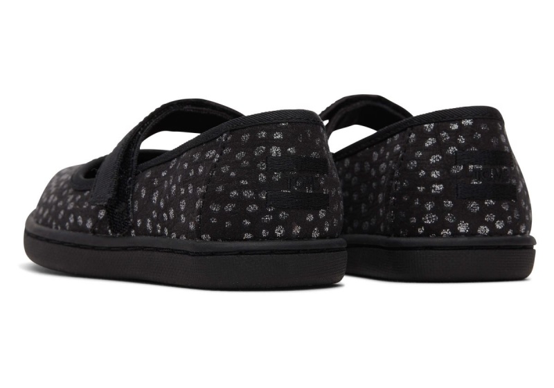 Toms Tiny Mary Jane Black | NOZXGE-378