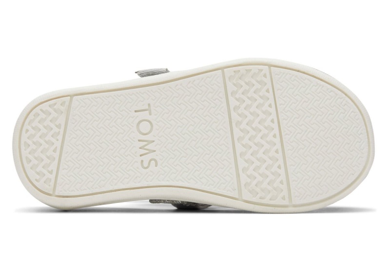 Toms Tiny Mary Jane Silver | EDJSGL-214