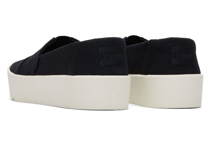 Toms Verona Slip On Sneaker Black | CFVTLX-397