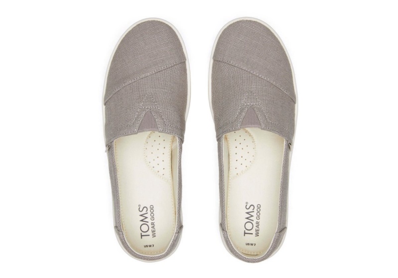 Toms Verona Slip On Sneaker Light Grey | JCFWYP-925