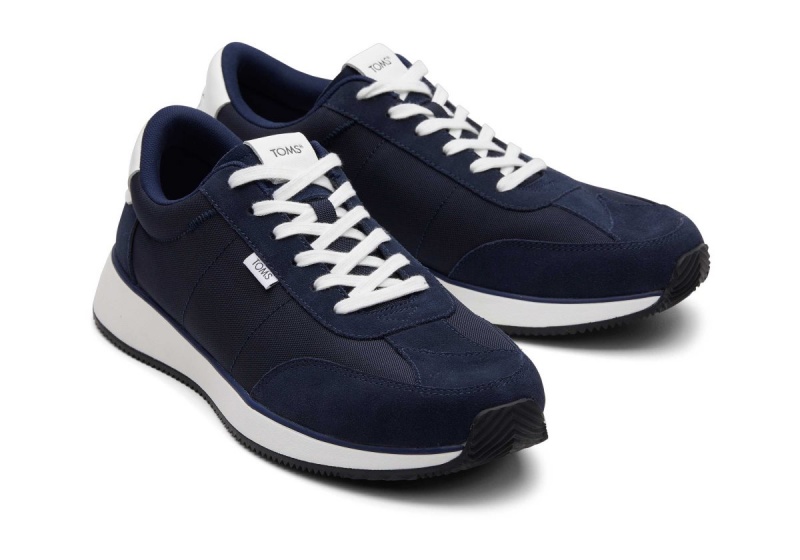 Toms Wyndon Jogger Sneaker Navy | NGFVRJ-540